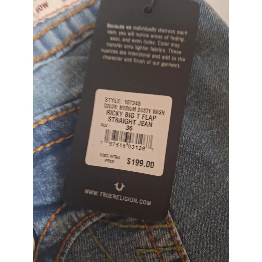 True Religion $199 jeans